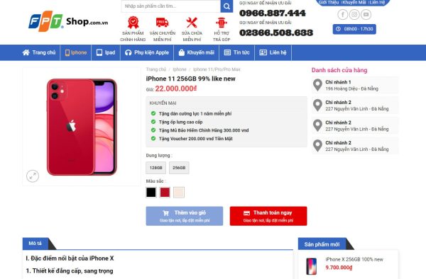Theme wordpress bán iphone