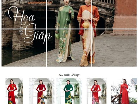Theme wordpress bán áo dài