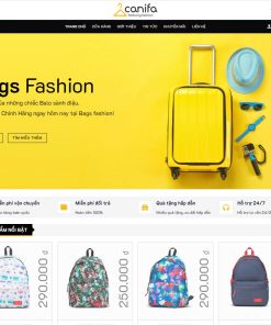 Theme wordpress bán balo 01