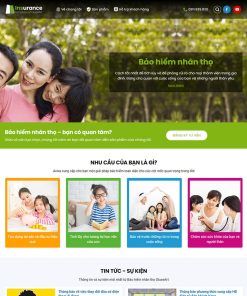 Theme wordpress công ty bảo hiểm