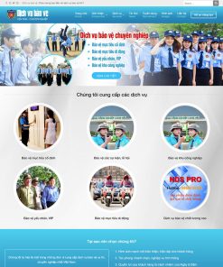 Theme wordpress công ty bảo vệ