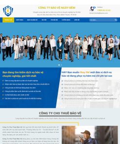 Theme wordpress công ty bảo vệ 02