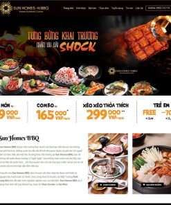 theme wordpress nhà hàng