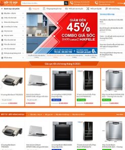 Theme wordpress bán bếp từ