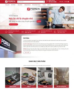 Theme wordpress bán bếp từ 03 - bếp điện - thiết bị bếp