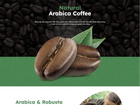 Theme wordpress bán cà phê 02