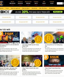 Theme wordpress tin tức blockchain, crypto, coin 03