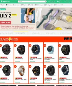 Theme wordpress bán đồng hồ, đồ công nghệ 03