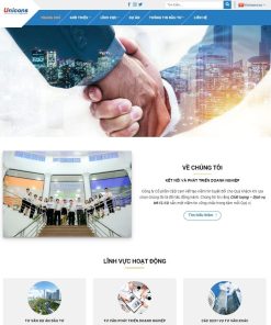 Theme wordpress giới thiệu công ty 01