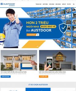 theme wordpress bán cửa cuốn
