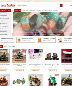 Theme wordpress bán đá quý