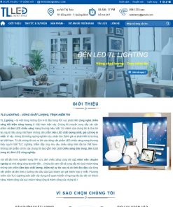 Theme wordpress bán đèn led