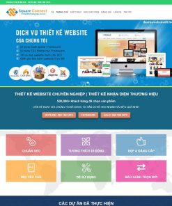 theme wordpress dịch vụ thiết kế web