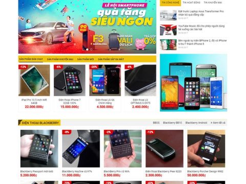 Theme wordpress shop điện máy