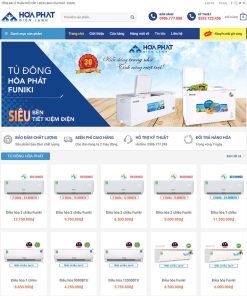 Theme wordpress điện lạnh