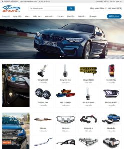 Theme wordpress bán đồ chơi xe 02