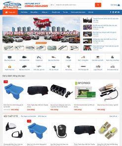 Theme wordpress flatsome bán đồ chơi xe hơi 01