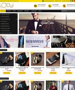 theme wordpress bán quần áo