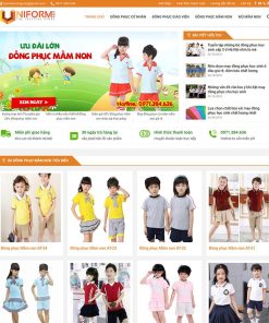 theme wordpress bán quần áo