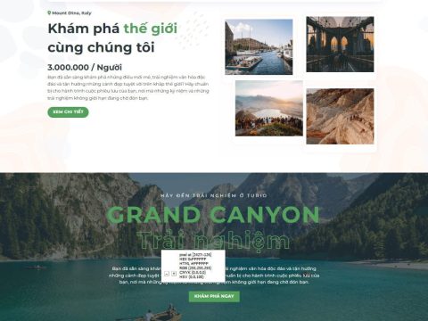 Mẫu website du lịch đẹp 017