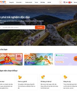 Theme wordpress du lịch , đặt vé tham quan - mẫu 29