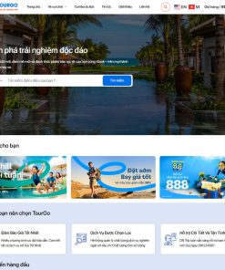 Theme wordpress du lịch , đặt vé tham quan - mẫu 30