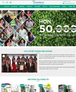 Theme wordpress thực phẩm chức năng