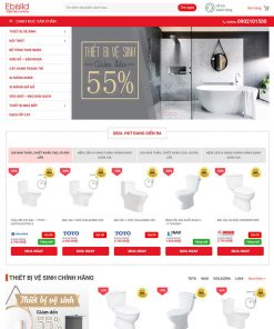 Theme wordpress bán bồn cầu