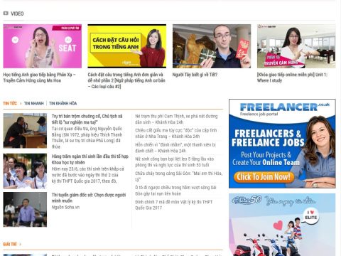 Theme wordpress tin tức