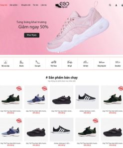 Theme wordpress bán giày thể thao