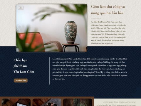 Theme wordpress bán gốm sứ