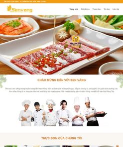 Theme wordpress nhà hàng - ẩm thực