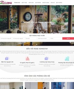 Theme wordpress homestay