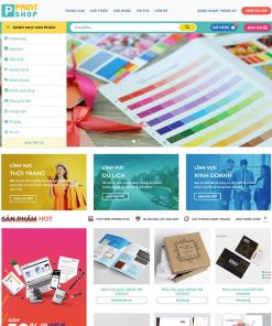 Theme wordpress dịch vụ in ấn 01