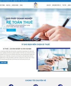 theme wordpress dịch vụ kế toán