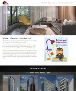 Theme wordpress công ty kiến trúc