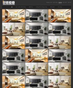 theme wordpress kiến trúc