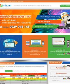 theme wordpress lắp mạng FPT