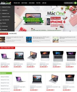 Theme wordpress bán máy tính - laptop