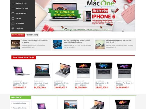 Theme wordpress bán máy tính – laptop