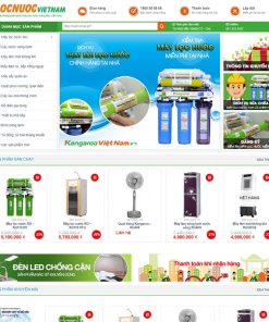 Theme wordpress bán lọc nước