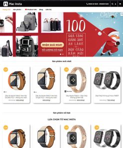 Theme wordpres Mac Shop