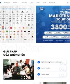 Theme wordpress công ty marketing, agency digital, thiết kế web