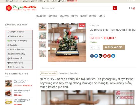 Theme wordpress bán đá quý