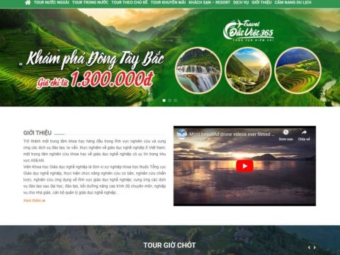 Mẫu website du lịch đẹp 017