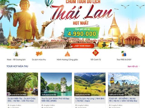 Mẫu website du lịch đẹp 017