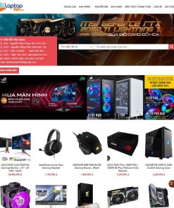 Theme wordpress bán máy tính đơn giản