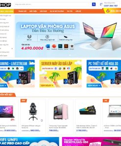 Theme wordpress bán máy tính 07