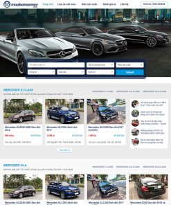 Theme wordpress mua bán xe