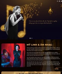 Theme wordpress dịch vụ âm nhạc